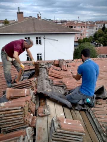 kiremit çatı aktarma ustası